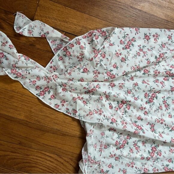 Floral Long Whimsical Boho Dress. - Picture 2 of 4